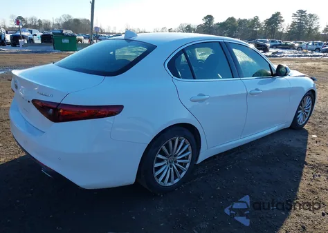 2021 Alfa Romeo Giulia Rwd from USA, damaged, VIN ZARFAMAN8M7645541